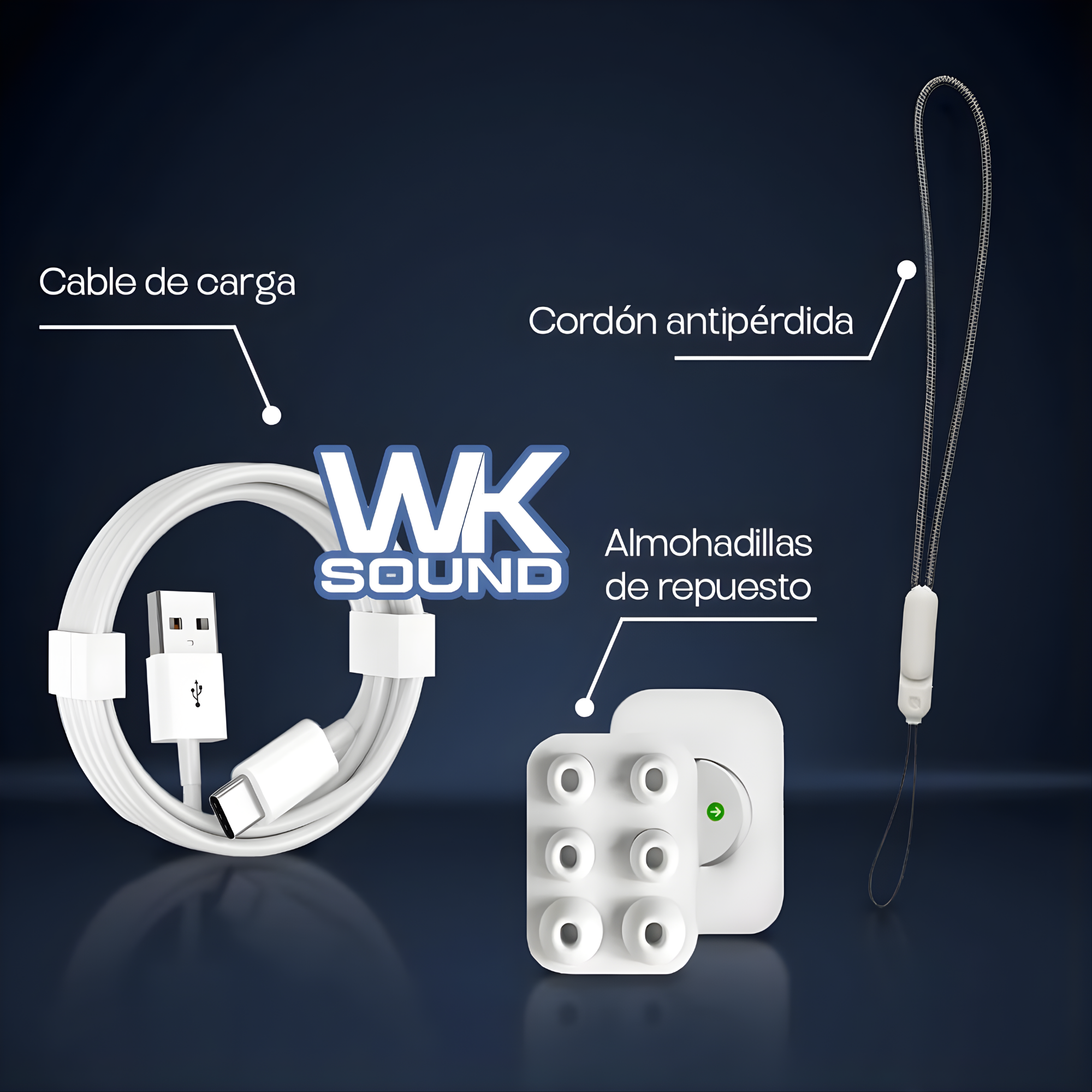 Audifonos Bluetooth Con Pantalla Touch