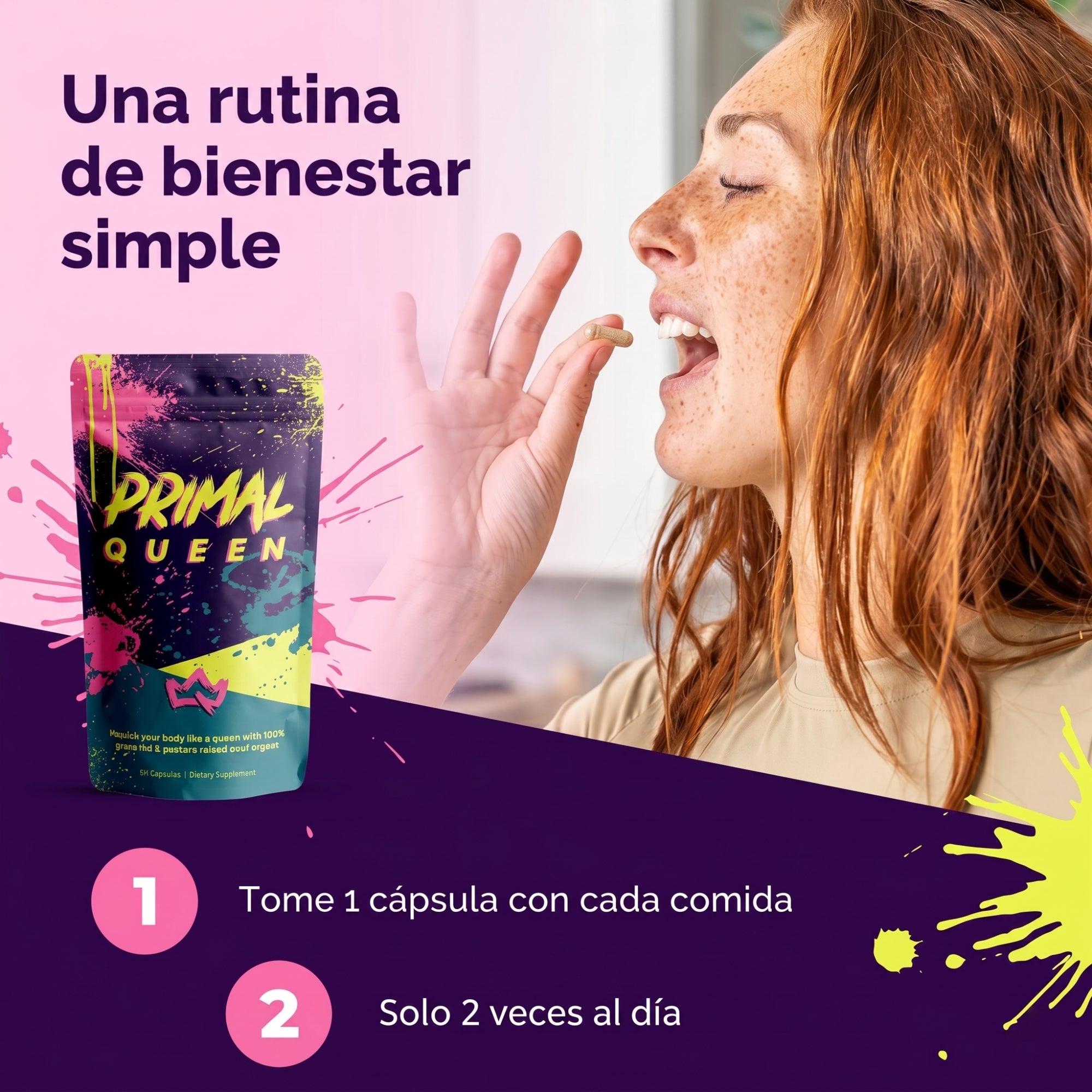 Suplemento Primal Queen Bienestar Mujer